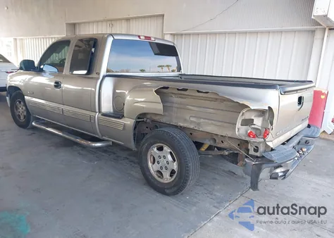 2002 Chevrolet Silverado 1500 Ls from USA, damaged, VIN 2GCEC19T321364517